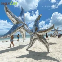 Art Metal Starfish Sculpture
