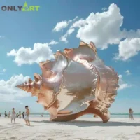 Large Abstract Seashell Sculpture