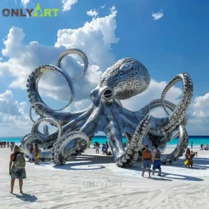 Large Octopus Statue