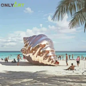 Outdoor Large Conch Shell Sculpture