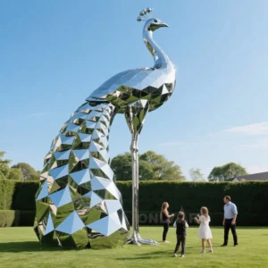 Peacock Statue Outdoor