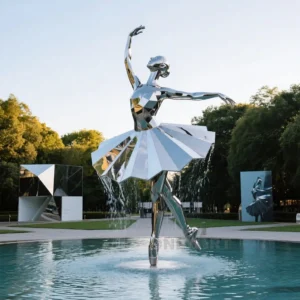 Ballerina Water Fountain For Sale