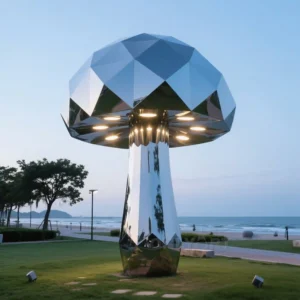 Large Mushroom Statue