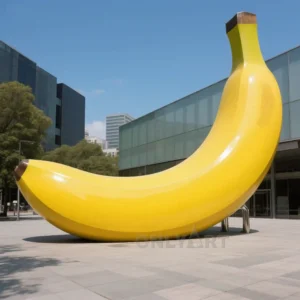 304 Stainless Steel Banana Sculpture