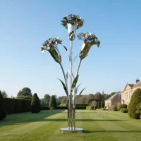 Carnation Sculpture For Outdoor