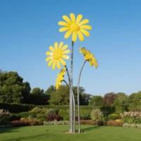 Daisy Sculpture For Outdoor