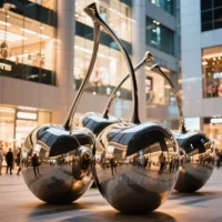 Fruit Cherry Sculptures For Sale