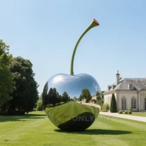 Giant Cherry Sculpture