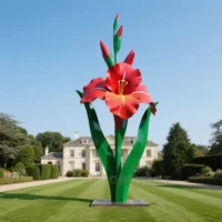 Gladiolus Flower Sculpture