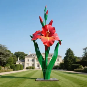 Gladiolus Flower Sculpture
