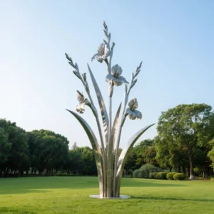 Gladiolus Silk Flowers Sculpture