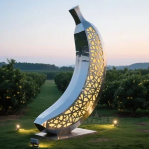 Large Banana Statue For Garden