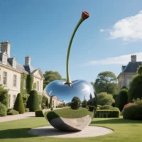 Large Cherry Sculpture