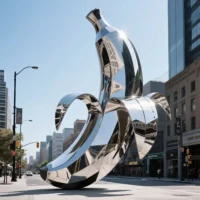 Metal Banana Statue For Sale
