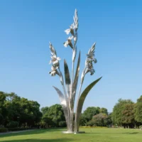 Metal Gladiolus Flowers For Sale