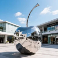 Mosaic Cherry Sculpture