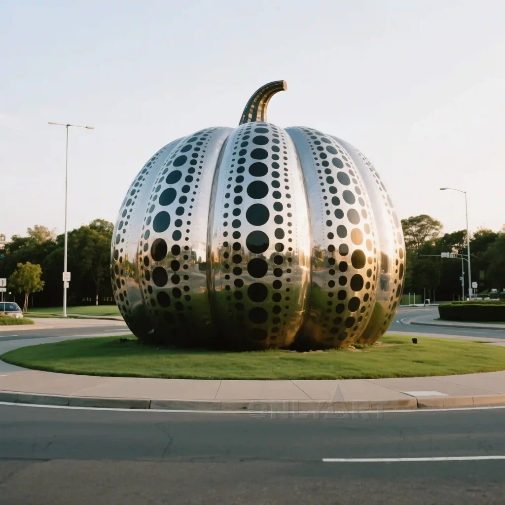Outdoor Giant Statue Pumpkin Sculpture