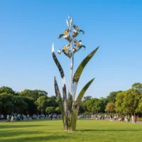 Wild Gladiolus Sculpture