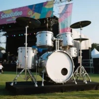 Custom Metal Drum Sculpture For Sale