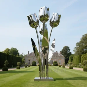 Large Tulip Garden Sculpture