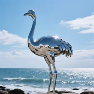 Life Size Ostrich Statue