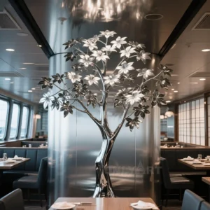 Maple Leaf Sculpture Tree Statue