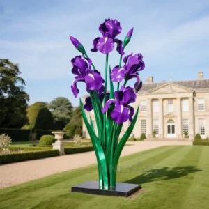 Metal Plants Violet For Outdoors