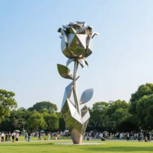 Stainless Steel Flower - China Rose