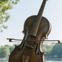 Violin Sculpture For Sale
