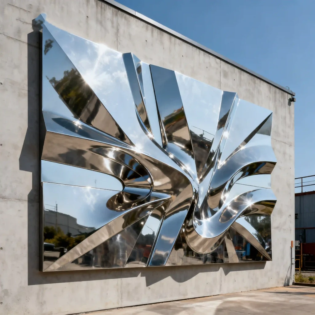 3d Metal Wall Art Sculpture