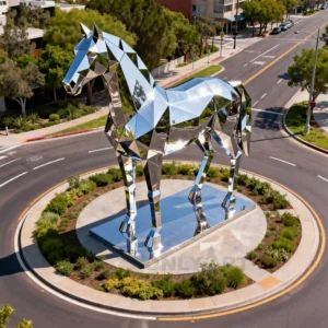 Big Standing Horse Statue
