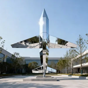 Custom Large Airplane Sculpture