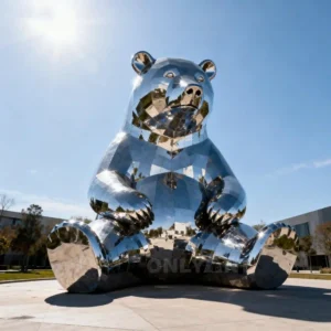 Custom Large Outdoor Bear Statues