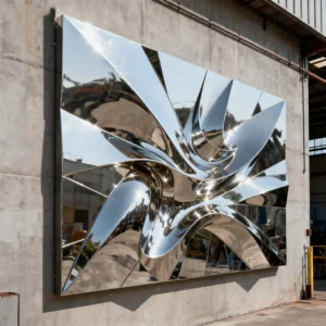 Custom Large Outdoor Wall Sculpture