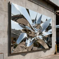 Custom Large Outdoor Wall Sculpture