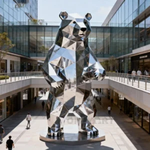 Decorative Tall Bear Statue For Sale