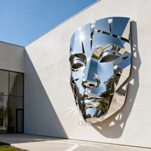 Famous Art Deco Face Sculpture