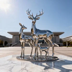Large Deer Statue For Home Garden