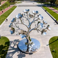 Large Metal Cherry Blossom Tree For Sale
