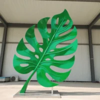 Metal Leaf Sculpture For Sale