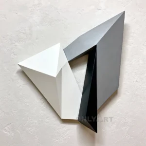 Metal Sculpture Art On The Wall