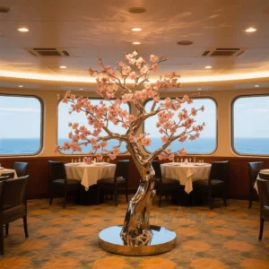 Tree Sculpture For Home - Cherry Blossoms Tree