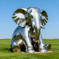 Big Elephant Garden Statue Decor