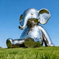 Cute Life Size Elephant Statue