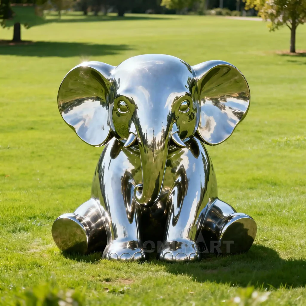 Elephant Sculpture For Garden
