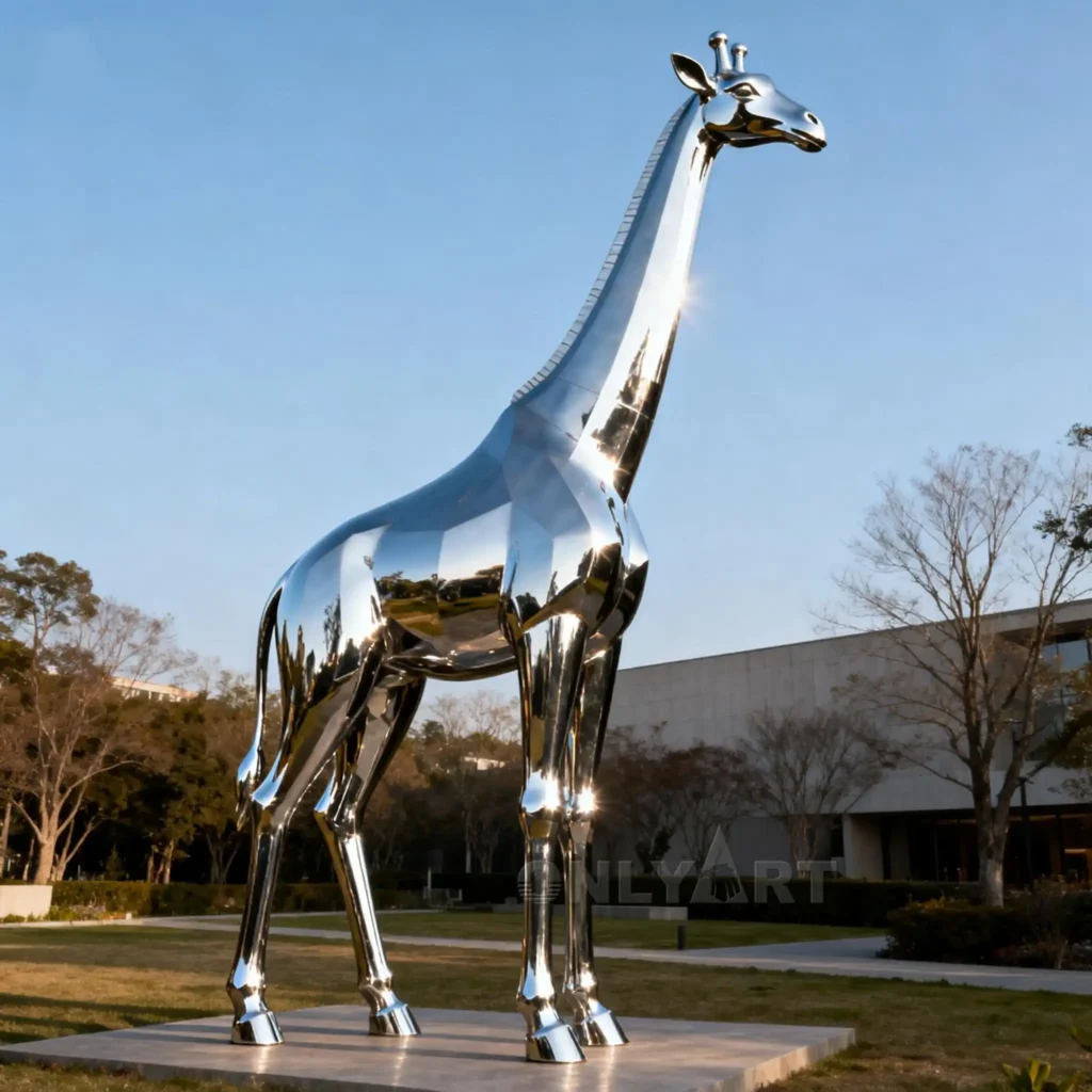 Giraffe Metal Garden Ornament