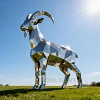 Large Goat Statue For Garden