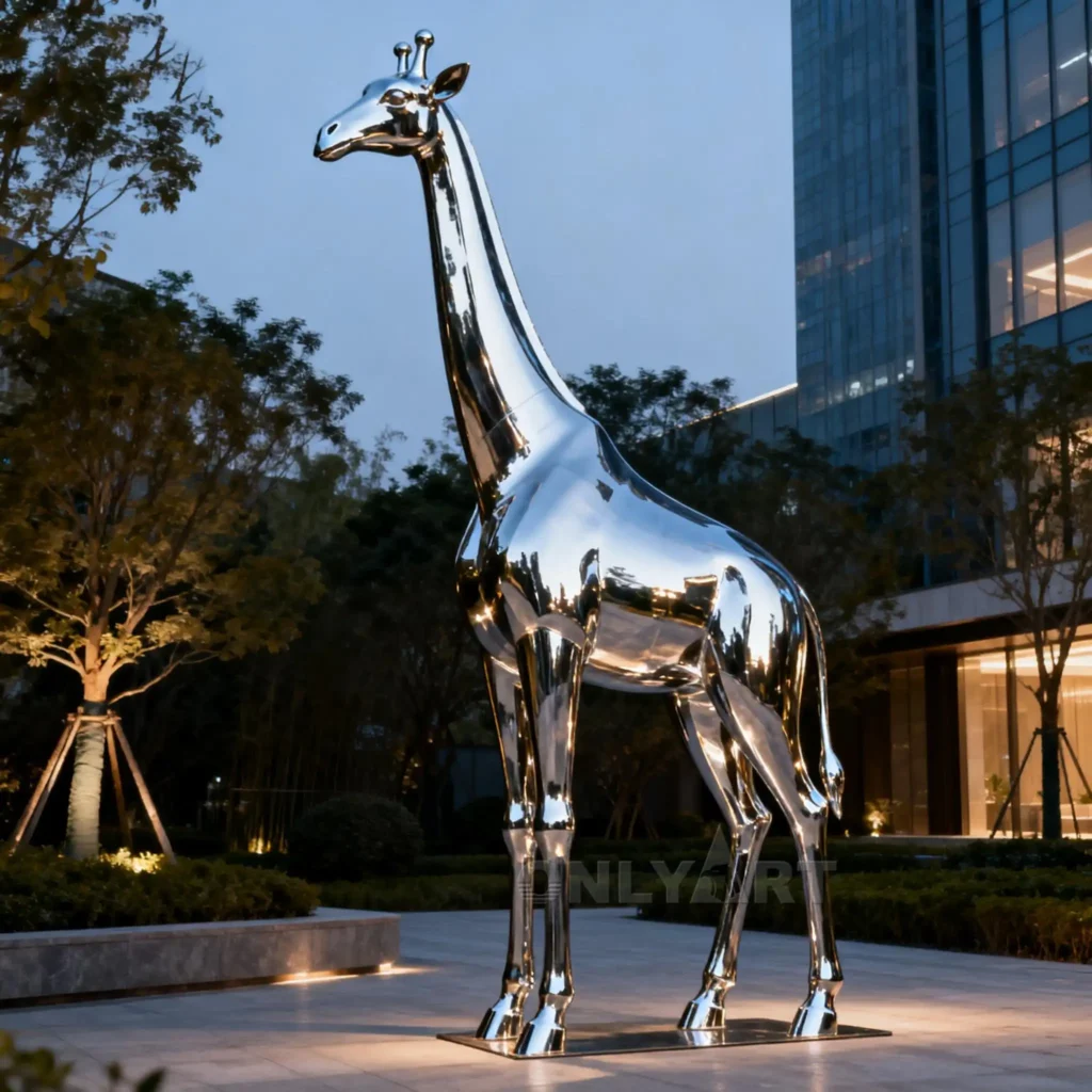Life Size Giraffe Sculpture