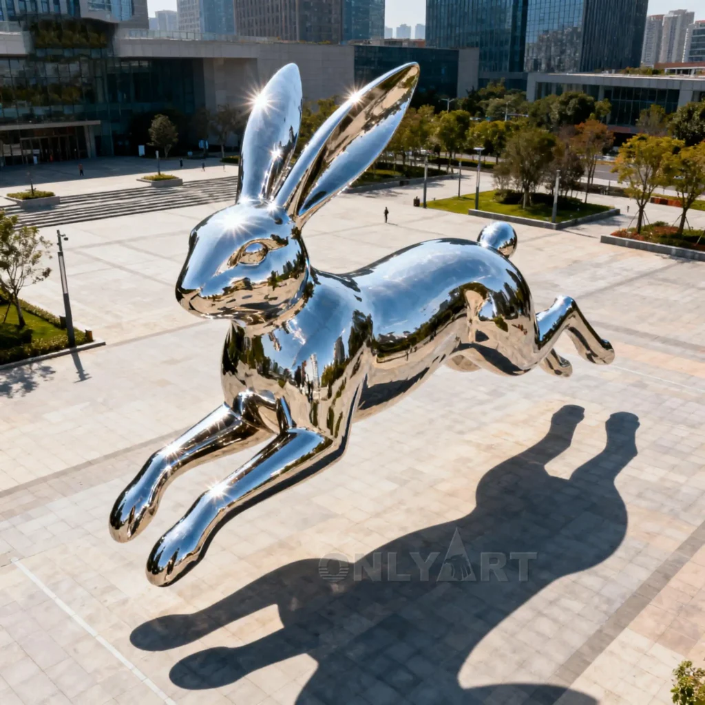 Outdoor Extra Large Rabbit Statue