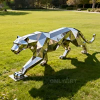 Life Size Cheetah Sculpture For Sale